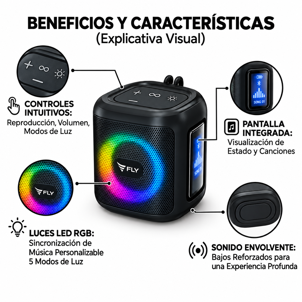 Altavoz S-460 - Beneficios y Características