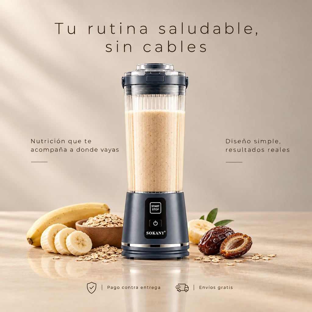 Anuncio Sokany Premium 1:1 con frutas
