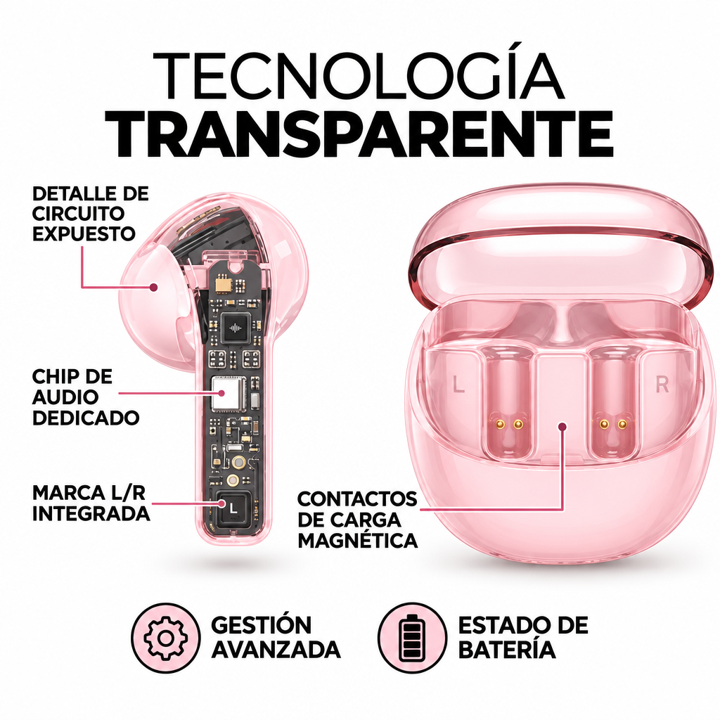 F180 Rosado Tecnología