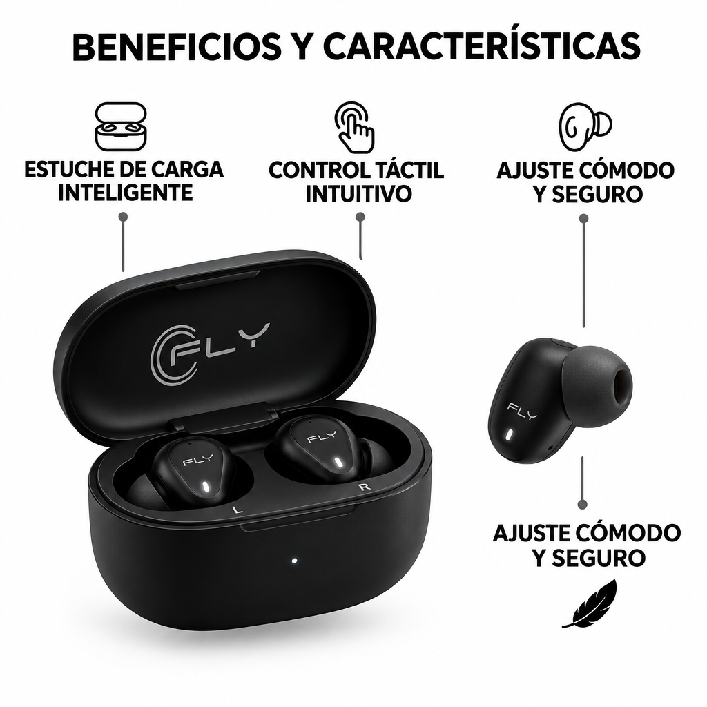 FLY Earbuds - Beneficios 2