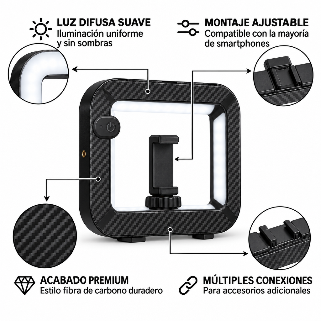Ring Light Rig - Features
